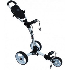 Axglo Golftrolley - weißer Rahmen und weiße Räder